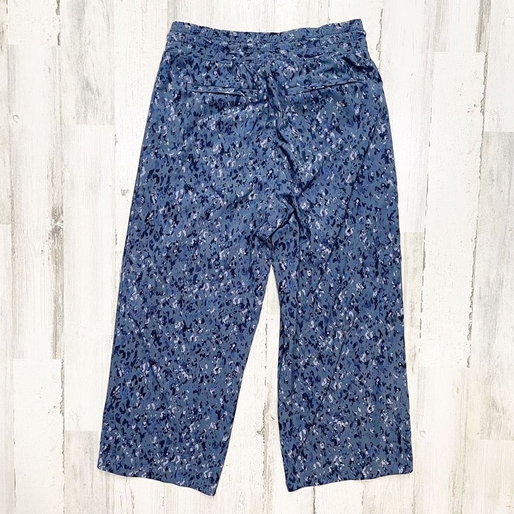 Athleta Navy Patterned Ankle Pants - image 5